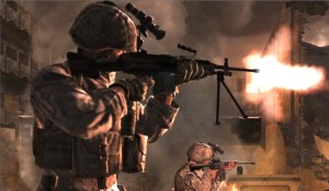 Scena dal contestato Call of Duty