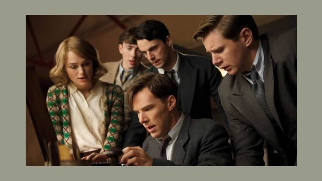 Cumberbatch e Knightley in The Imitation Game