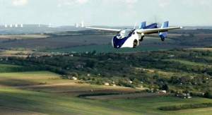 L'aeromobil in volo