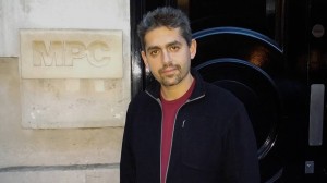 Gianluca Dentici di fronte MPC Londra