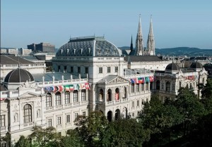 La sede dell'Università di Vienna