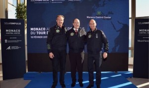 André Borschberg, SAR il Principe Alberto di Monaco, Bertrand Piccard