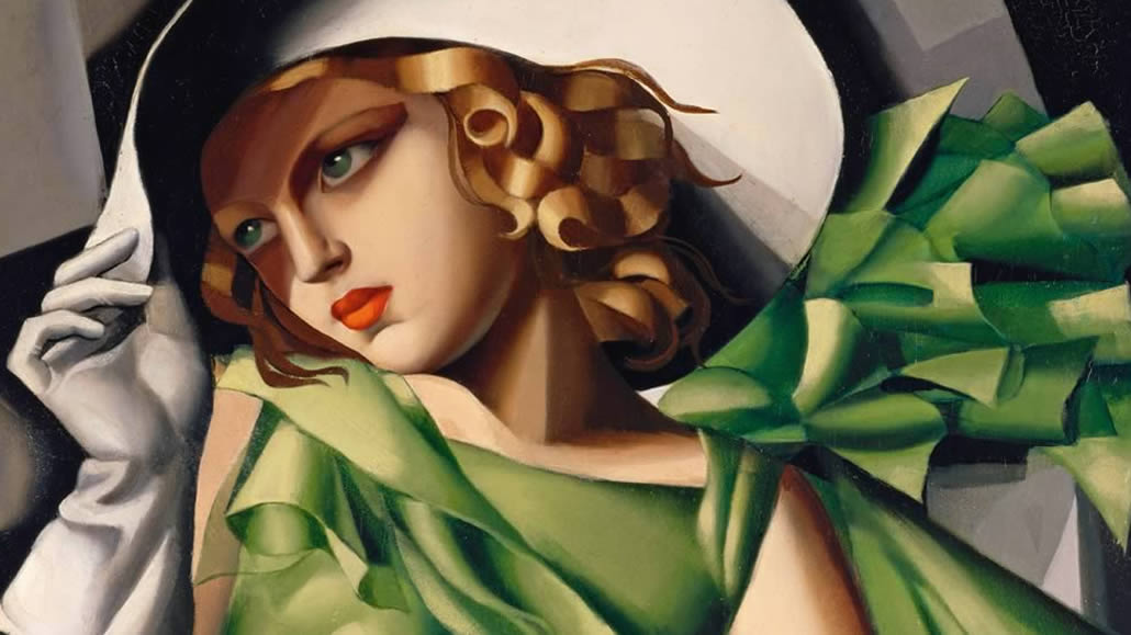 Donna in verde di Tamara de Lempicka