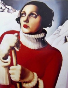 Saint Moritz di Tamara de Lempicka