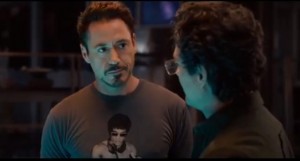Tony Stark/Robert Downey Jr con Bruce Banner/Mark Ruffalo