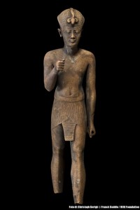 Statuetta ritrovata nel tempio Amun-Gereb