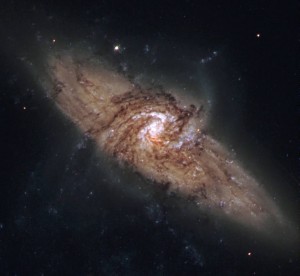 Galassie NGC 3314 A e B ESA/HUBBLE