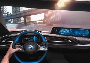 BMW iVision display da 21 pollici