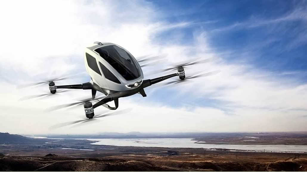Drone con passeggero Ehang-184