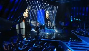 Laura Pausini su Ledwall