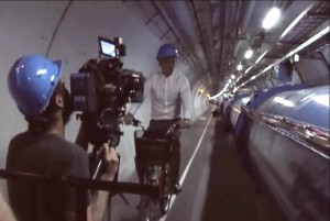 Riprese video nei tunnel CERN