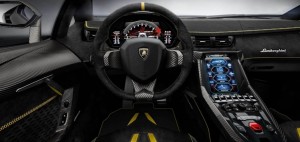 Volante e cruscotto Lamborghini Centenario