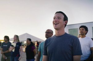 Mark Zuckerberg sulla pista di volo