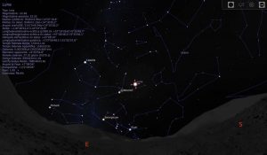 Screenshot Stellarium