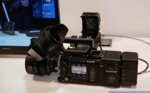 Sony F55 con AXS R7