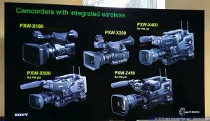 Sony Camcorder con wireless integrato