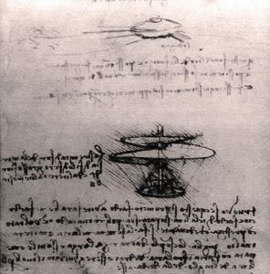 Leonardo volo verticale