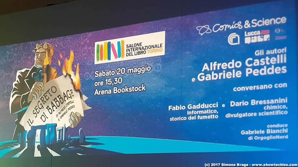 Il segreto di Babbage conferenza Salone del Libro 2017