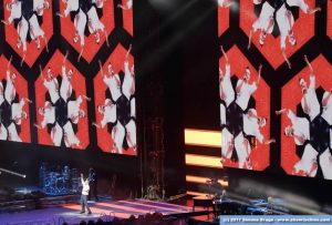 Effetti optical Tiziano Ferro tour 2017