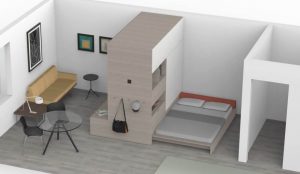 Ori Systems configurazione camera da letto