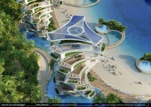 Torri abitative Nautilus eco-resort