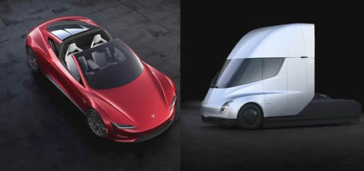 Tesla Roadster e Semi Truck
