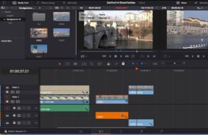 DaVinci Resolve colore tracce