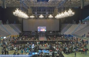 Set-up Jovanotti 2018 al Pala Alpitour di Torino