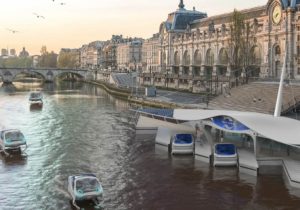 Dock station Seabubbles a Parigi