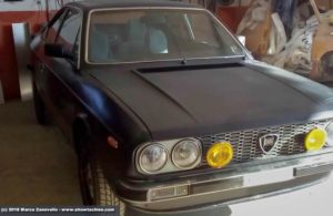 Lancia Beta Coupé da restaurare inizio lavori