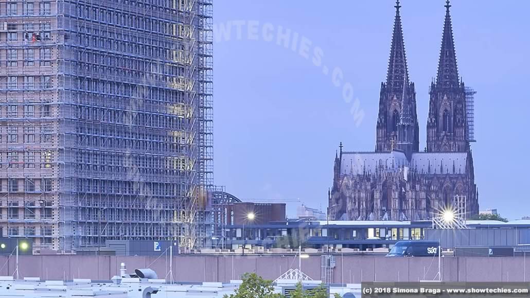 Duomo di Colonia dalla fiera