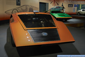 Lancia Stratos Zero ed Alfa Romeo Carabo