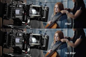 Panavision blur vs noblur