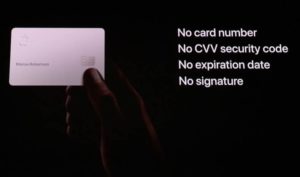 Apple Card Titanio