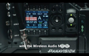 Panavision Millennium DXL2 audio wireless
