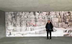 Stefano Pannucci sfondo murale cave di marmo di Carrara