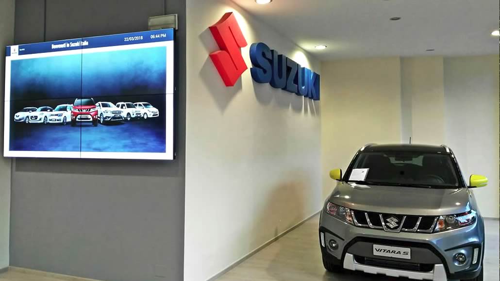 BenQ X-Sign Digital Signage in Suzuki
