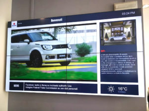 Digital Signage BenQ nelle concessionarie Suzuki