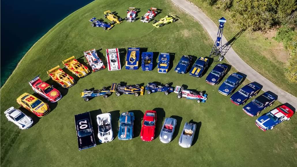 Amelia Island Concours d'Elegance vista aerea