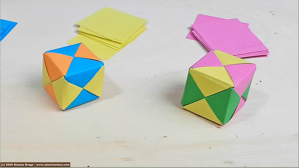 Moduli Sonobe cubo