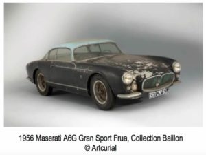 Maserati A6G Gran Sports 1956 di Frua