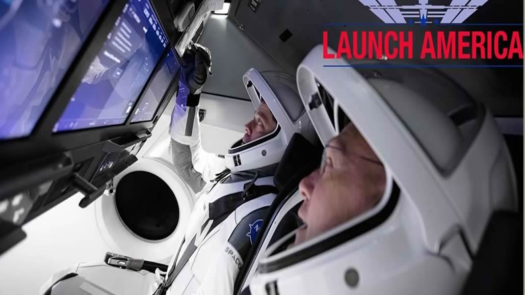 SpaceX astronauti a bordo