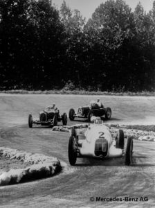 Trossi Mille Miglia su Alfa Romeo - archivio Mercedes