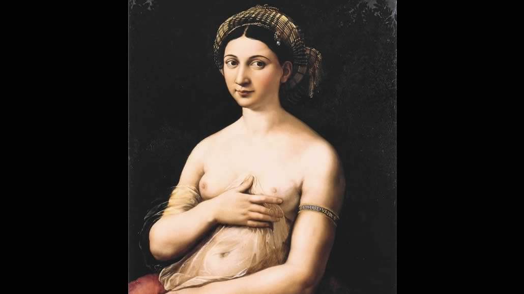 "La Fornarina" di Raffaello Sanzio