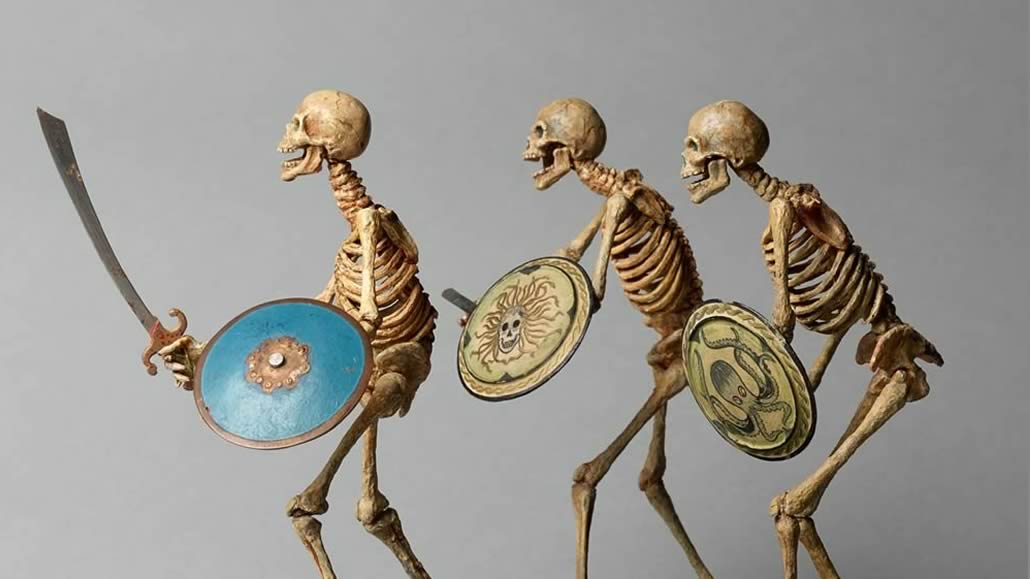 Scheletri di Harryhausen in Gli Argonauti