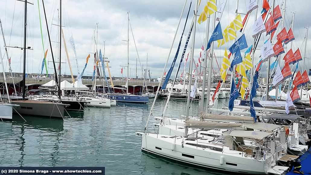 Banchina barche a vela Salone di Genova 2020