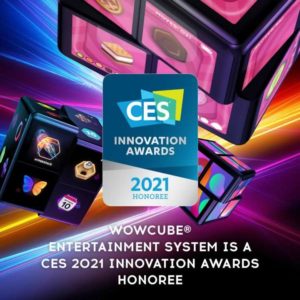 WOWCube CES Innovation Award 2021