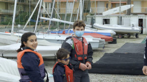 Componenti equipaggio scuola vela