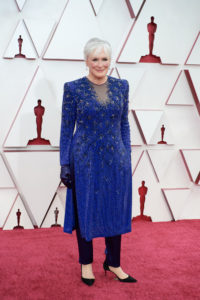 Glenn Close con vestito Armani Privé