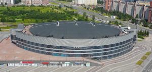 Vecchio stadio del ghiaccio di San Pietroburgo inaugurato 1999